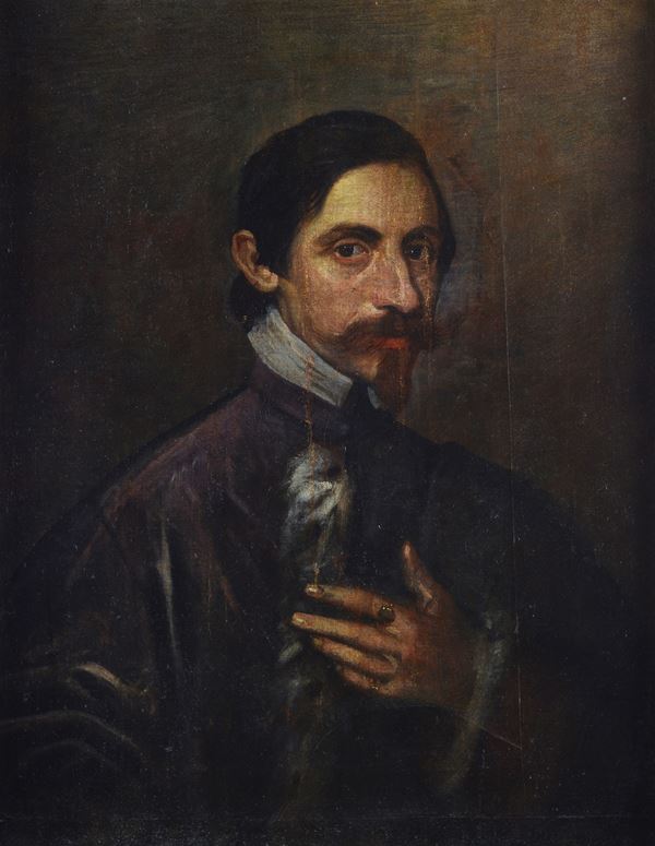 Maniera di Diego Velazquez - Ritratto di nobiluomo