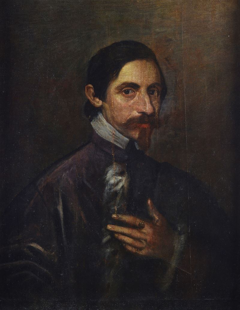 Maniera di Diego Velazquez - Ritratto di Nobiluomo