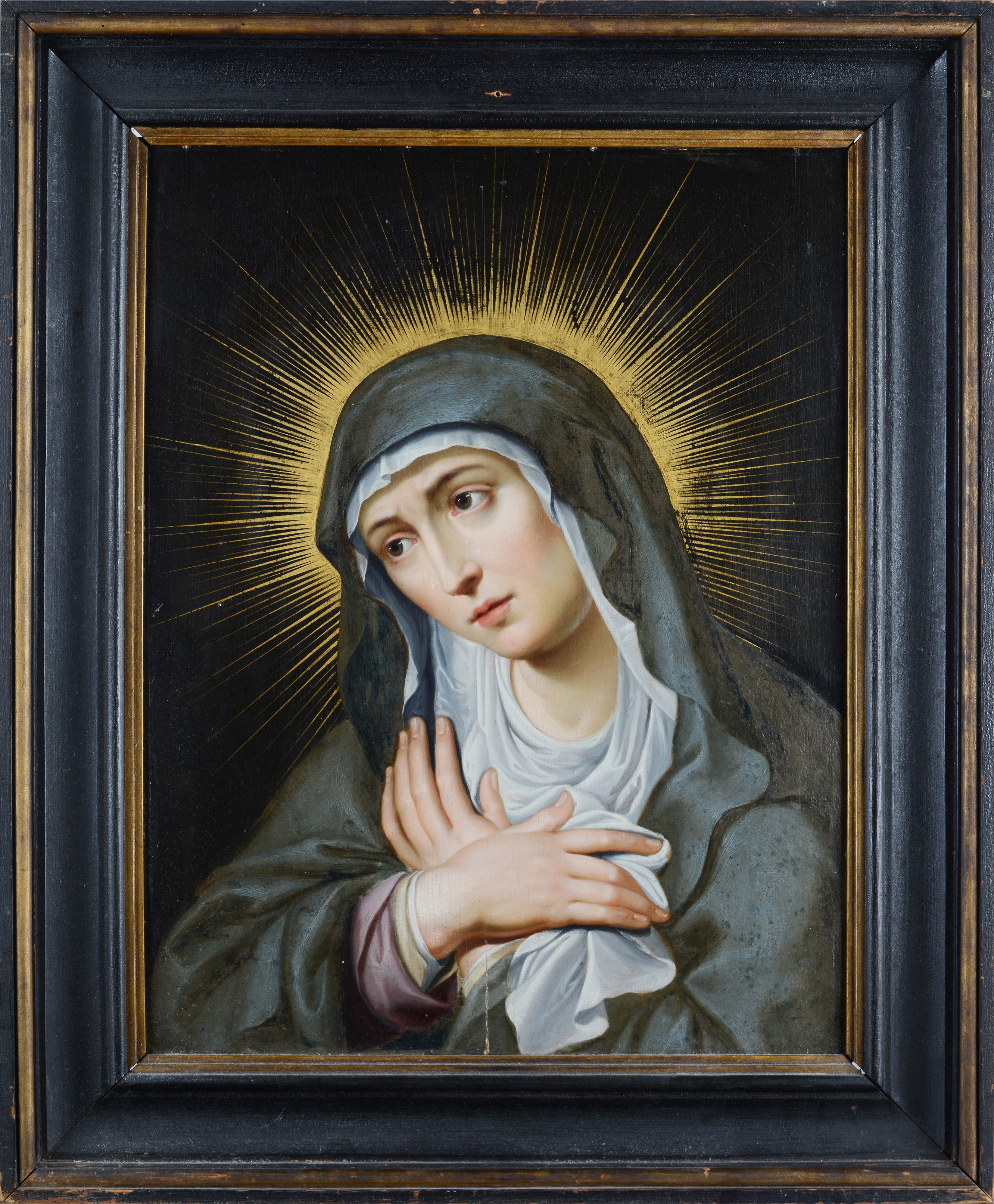 Scuola Fiamminga, XVI-XVII Sec. - Madonna Addolorata