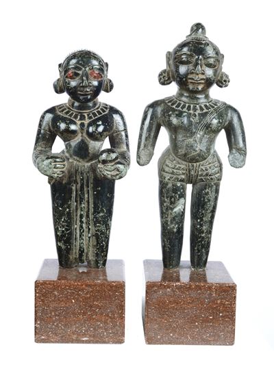 Coppia di Antiche Sculture