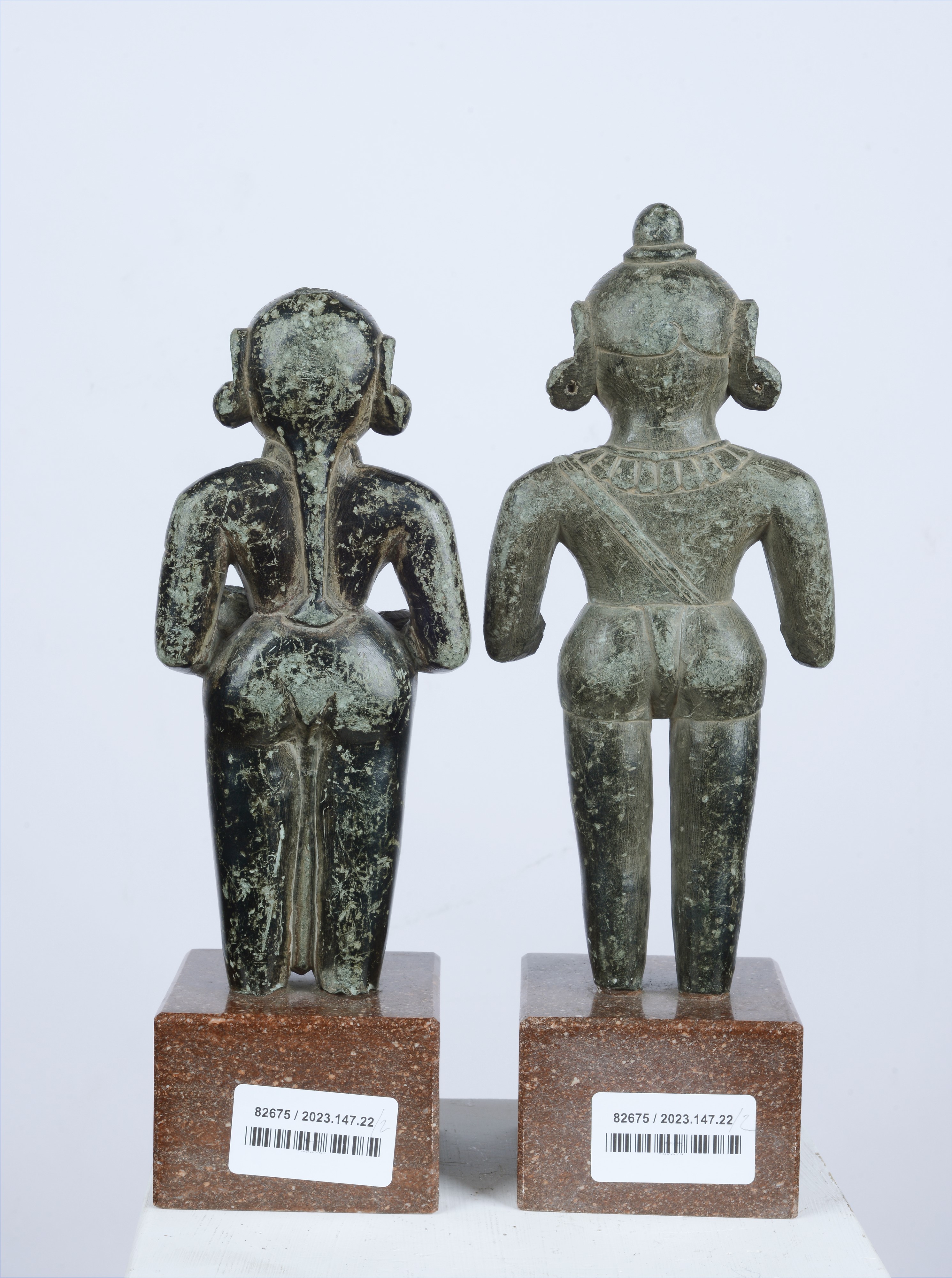 Coppia di Antiche Sculture