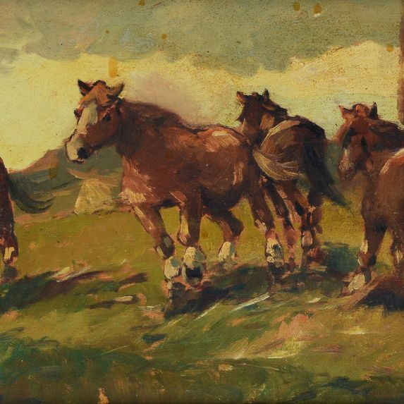 Renzo Martini - Horses
