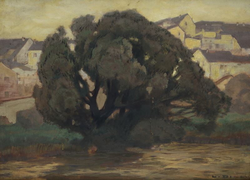Ludwig Dill - Albero a Dachau