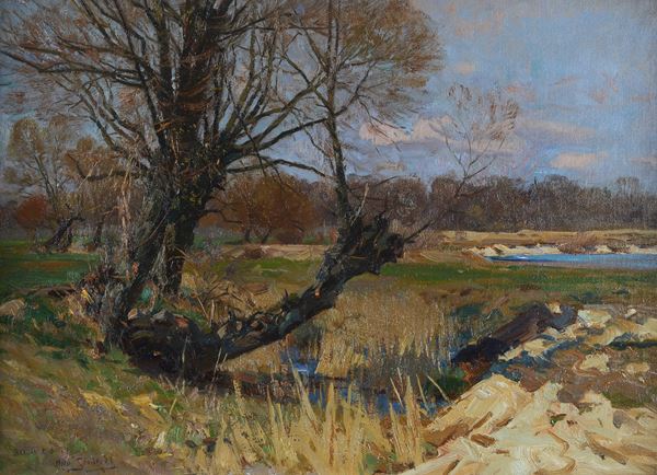 Otto Strutzel - Paesaggio rurale