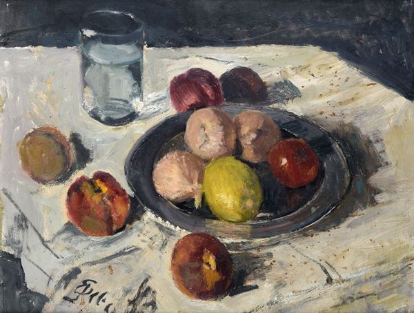 Paul Erbe - Still life with fruit