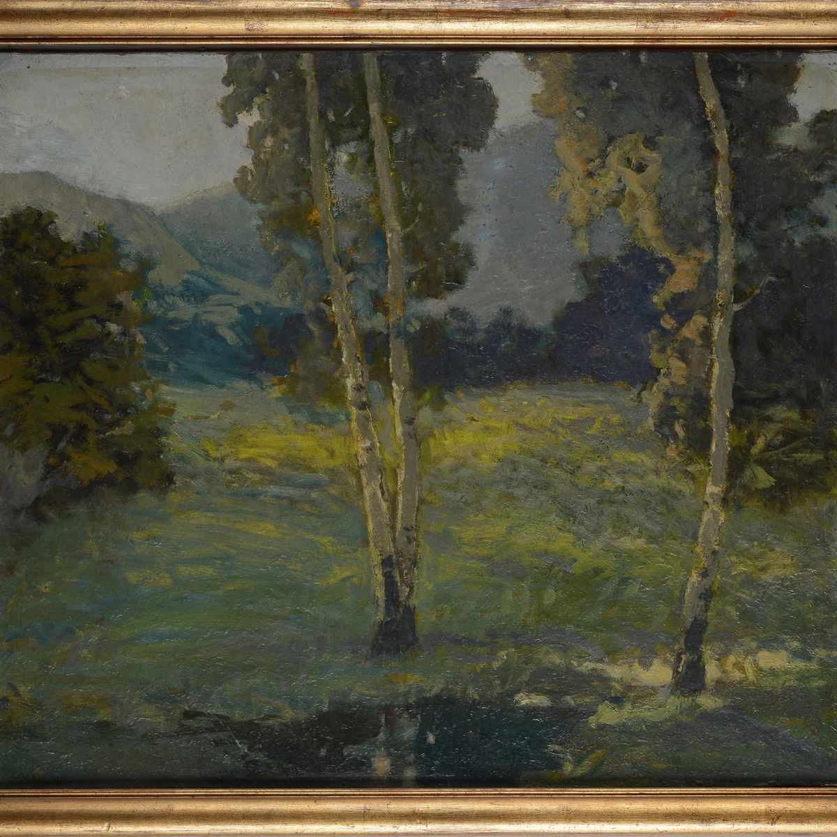 Lajos Von Horvath - Paesaggio con Betulle
