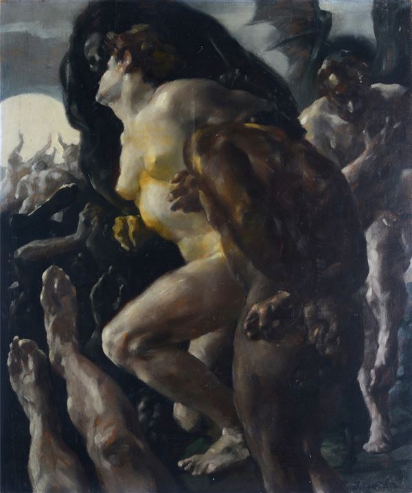 Johann  Kluska - Allegoria dantesca