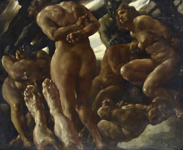 Johann  Kluska - Allegoria dantesca
