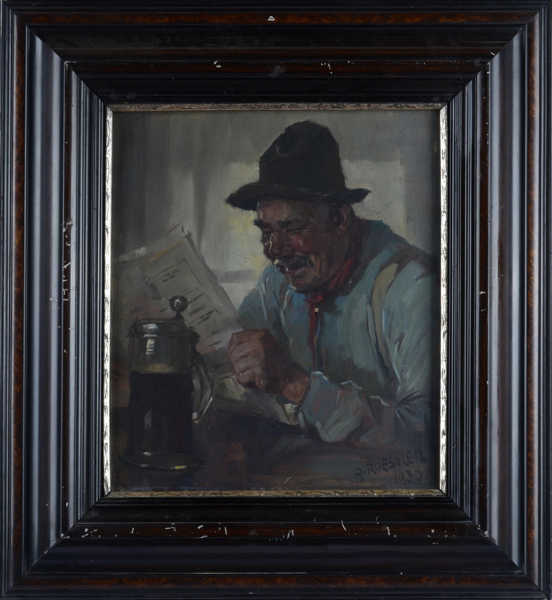 August Roeseler - La Lettura