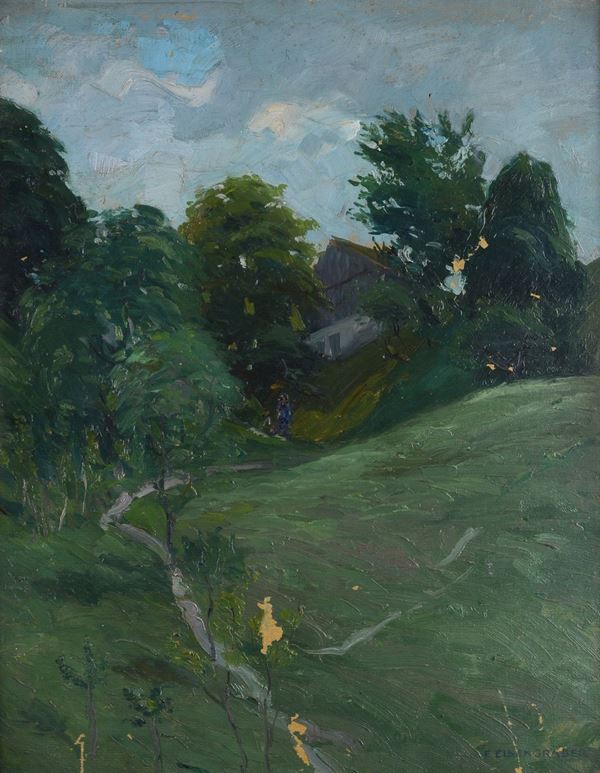 Karl Felix  Eisengr&#228;ber - Paesaggio rurale