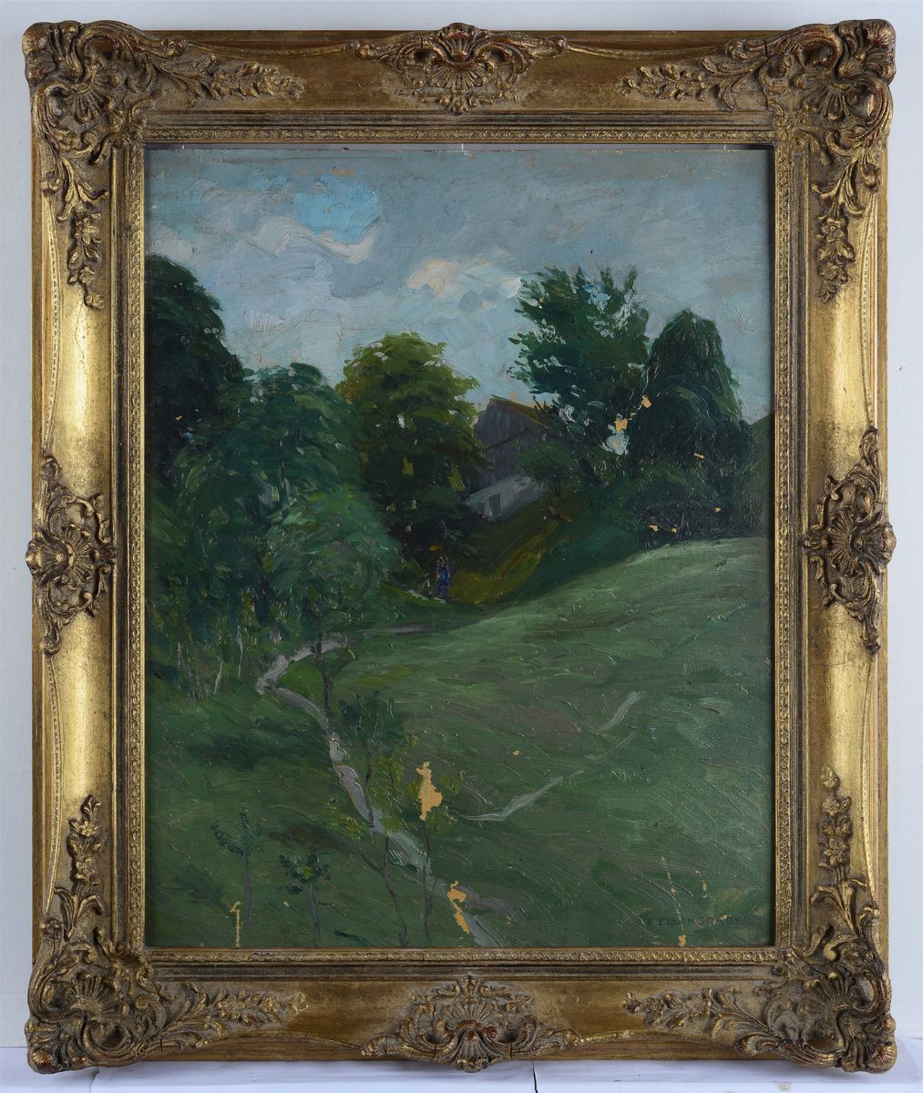 Karl Felix Eisengräber - Paesaggio Rurale