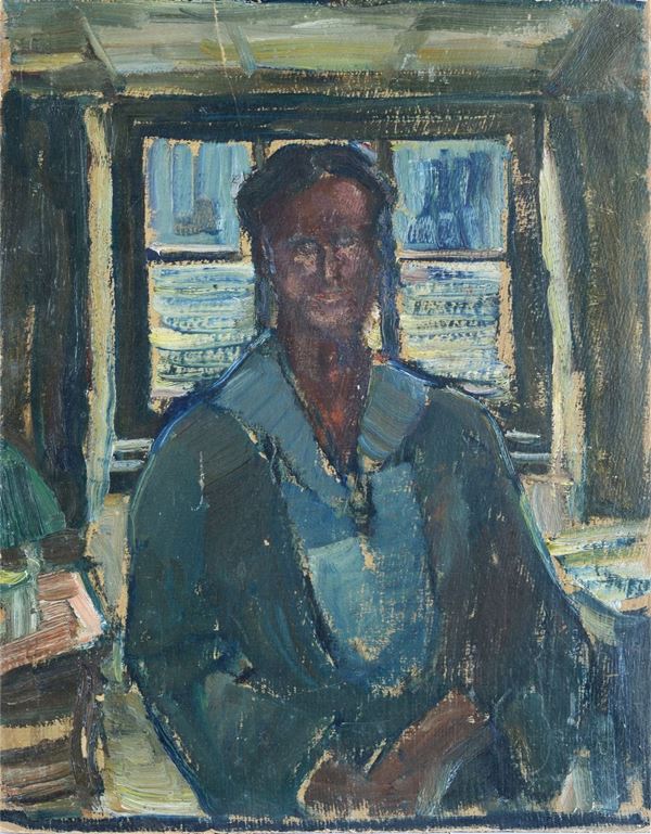 Gerta Springer - Self-portrait (sketch)