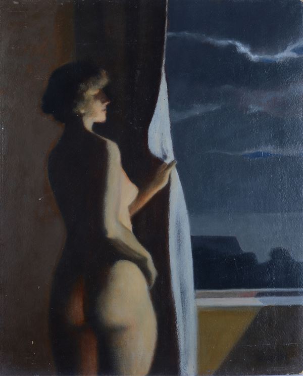 Otto Fuchs - Donna alla finestra