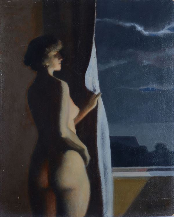 Otto Fuchs - Woman at the window