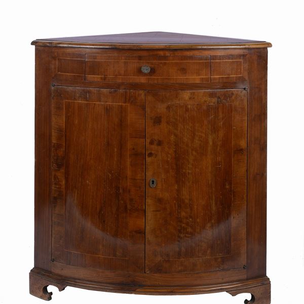Walnut corner unit