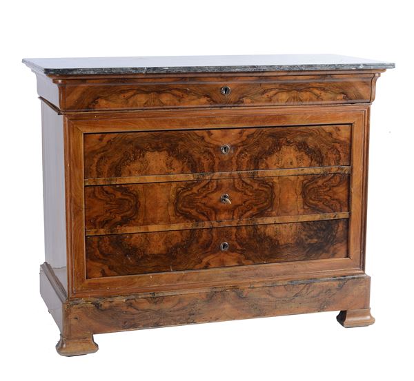 Cappuccino chest of drawers