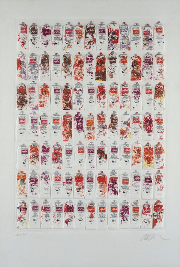 Fernandez Arman - Color tubes