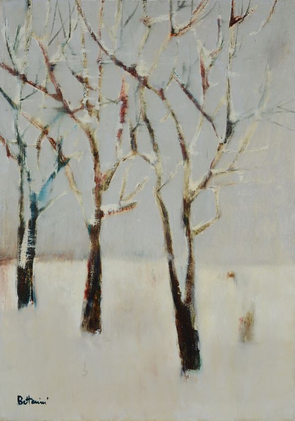 Lido Bettarini - Trees under the snow