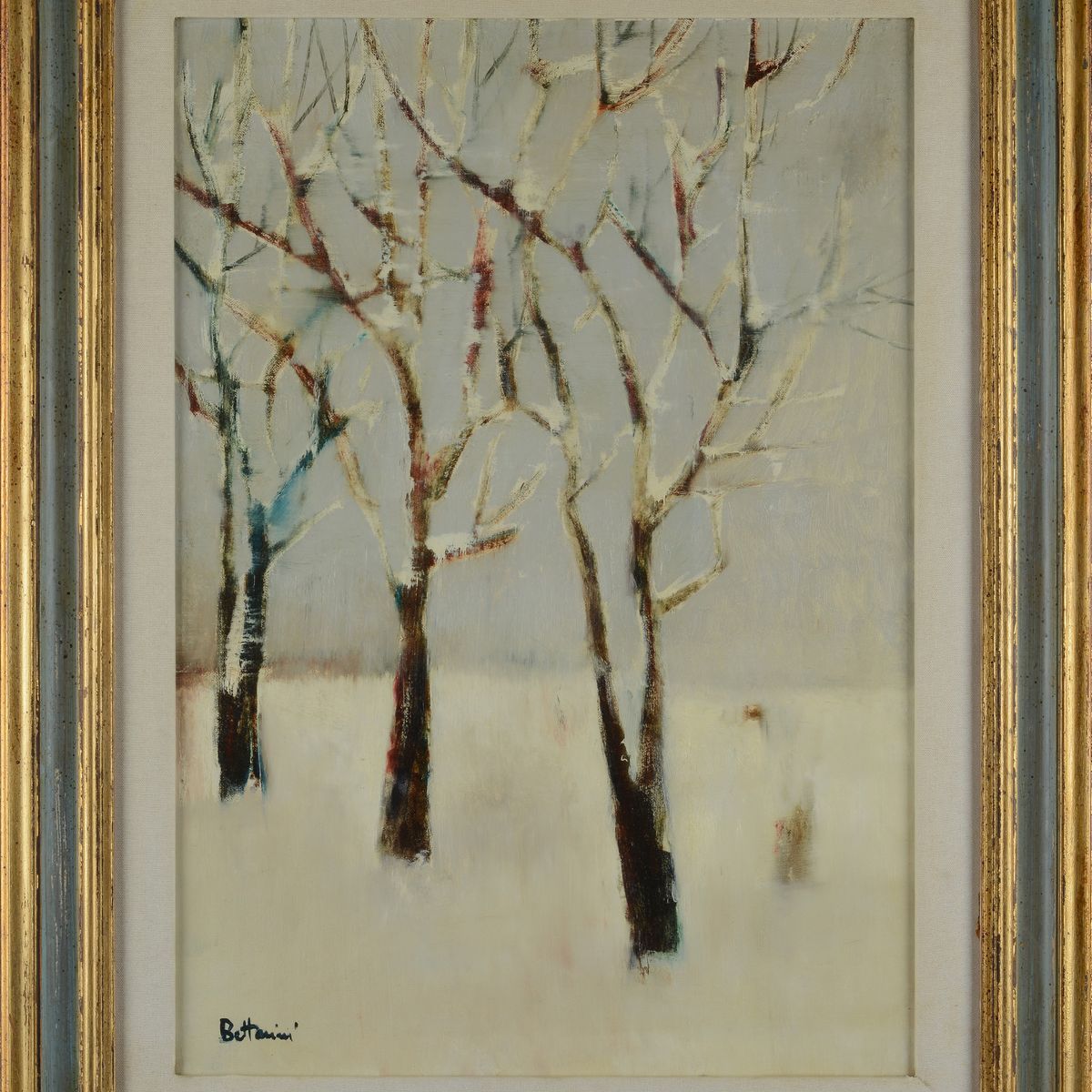 Lido Bettarini - Alberi Sotto la Neve