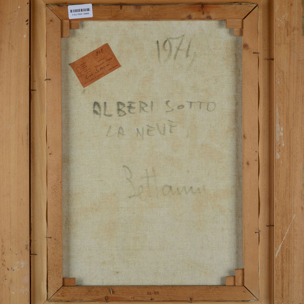 Lido Bettarini - Alberi Sotto la Neve