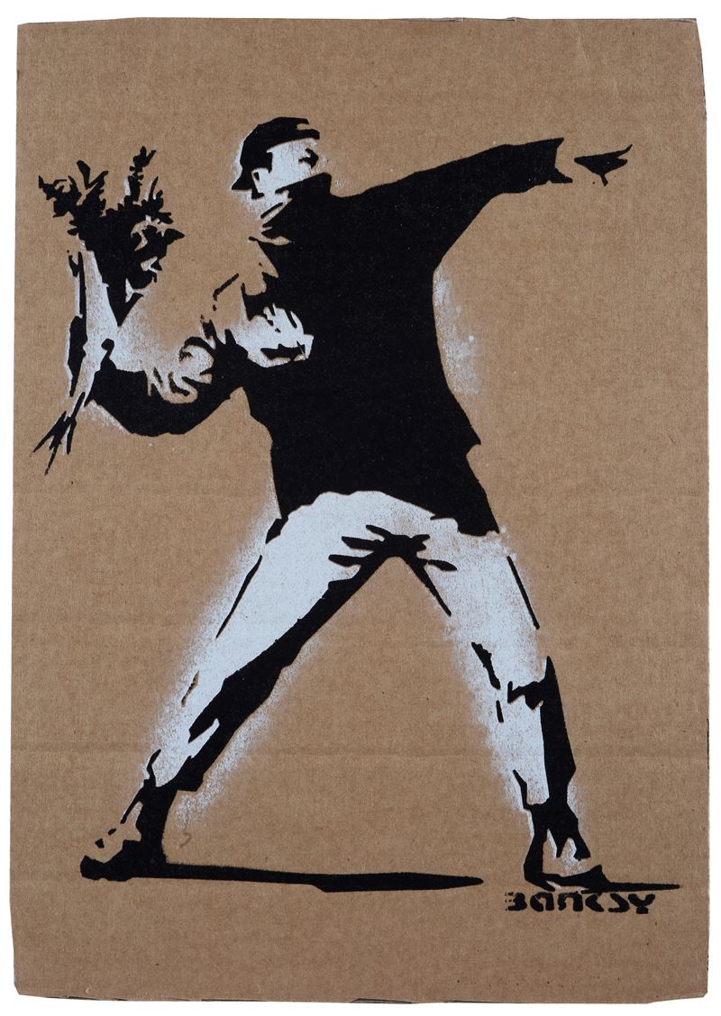 Banksy - Love Is in The Air