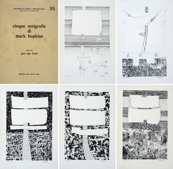 Cinque serigrafie di Mark Hopkins