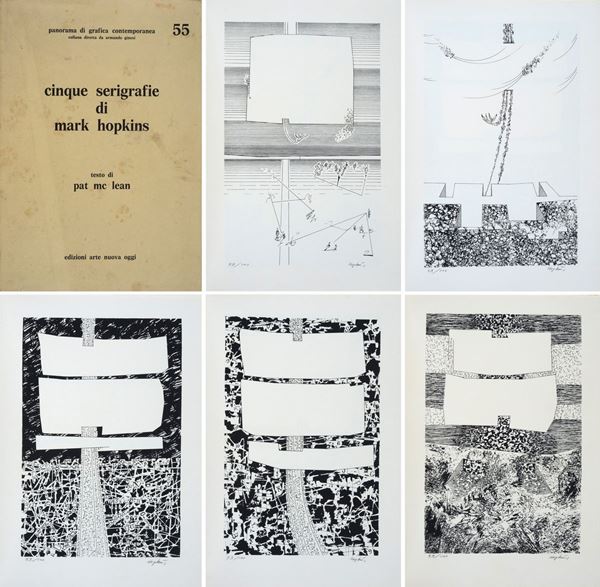 Cinque serigrafie di Mark Hopkins
