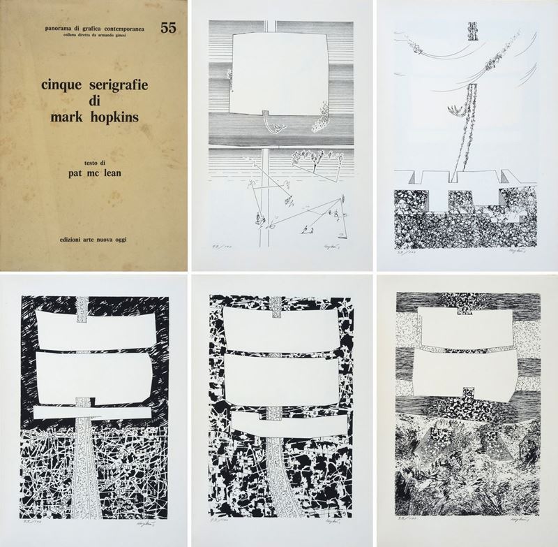 Cinque Serigrafie di Mark Hopkins