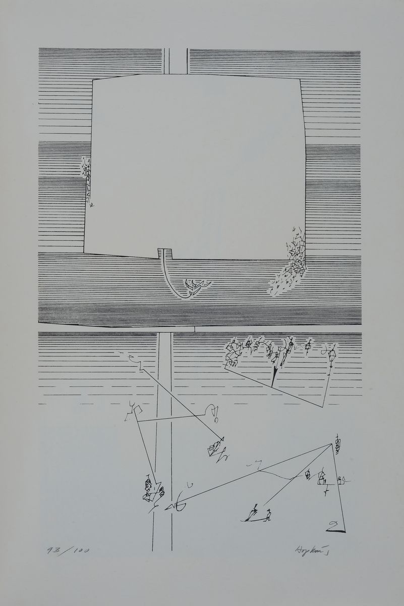 Cinque Serigrafie di Mark Hopkins