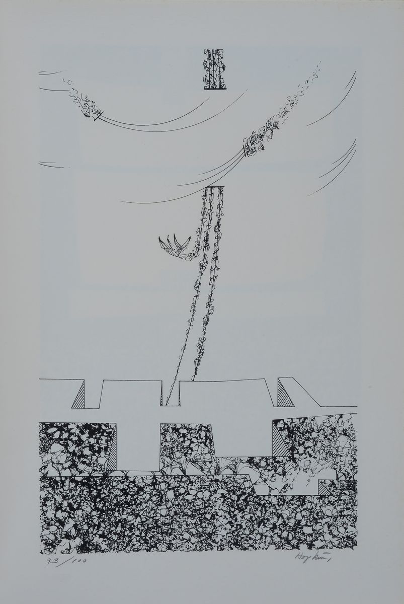 Cinque Serigrafie di Mark Hopkins