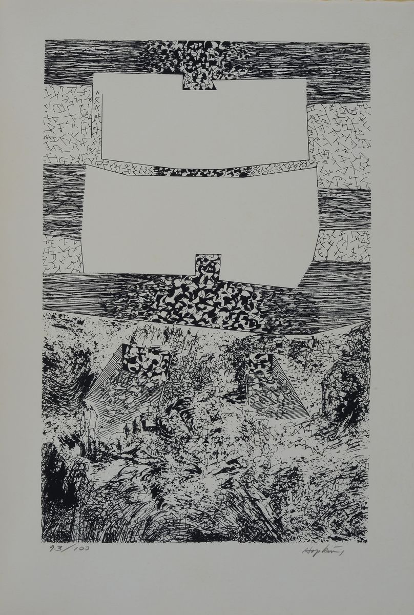 Cinque Serigrafie di Mark Hopkins