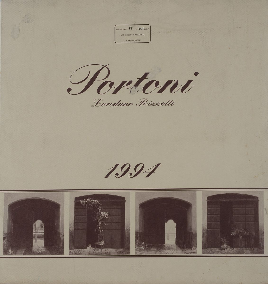 Calendario 1994 - Portoni di Loredano Rizzotti