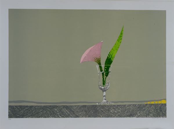 Edolo Masci - A flower in a glass of water