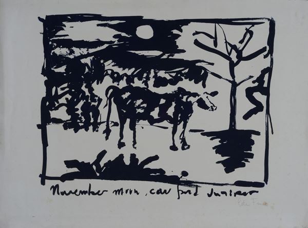 Pete France : November moon  - Lithographers - Auction GRAPHICS, AND EDITIONS - Galleria Pananti Casa d'Aste
