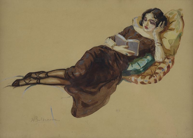 Achille Beltrame - La Lettura