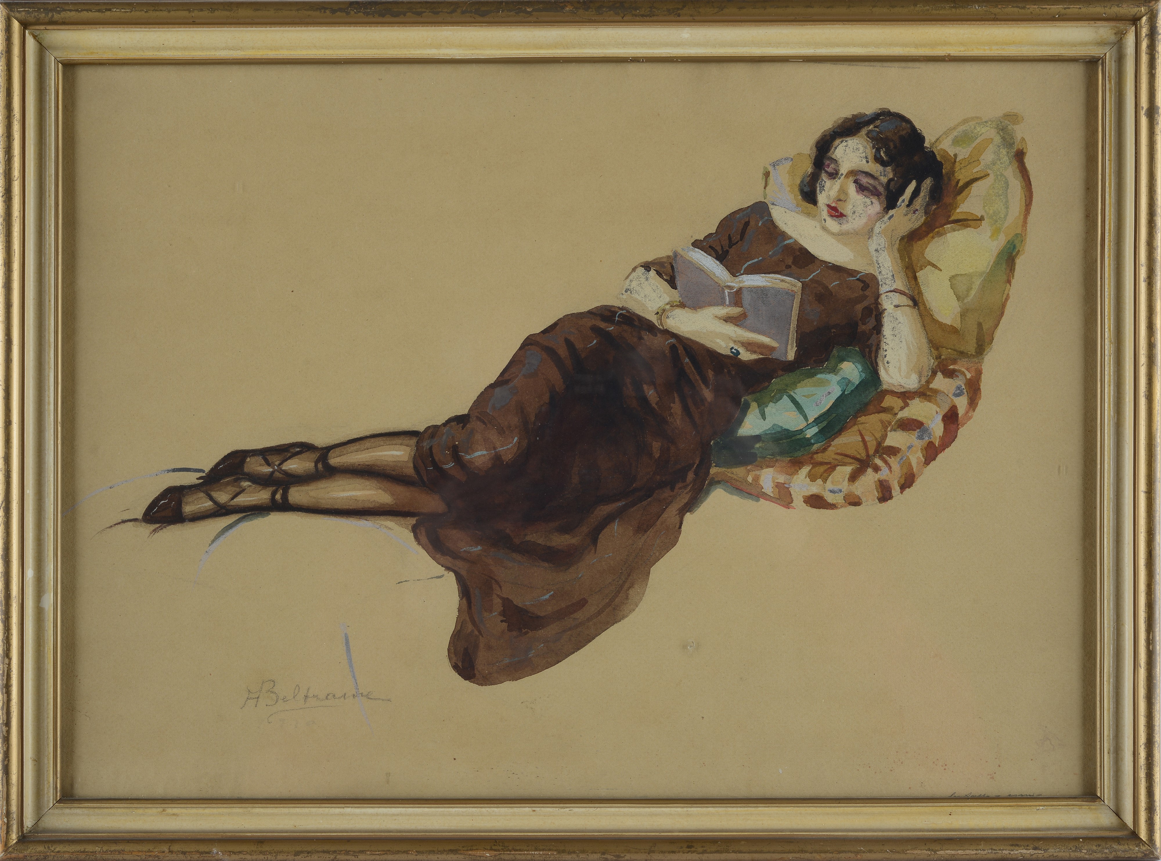 Achille Beltrame - La Lettura