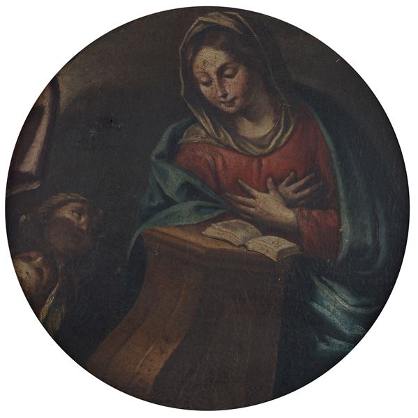Scuola Italia Centrale, XVII sec. - Vergine in preghiera