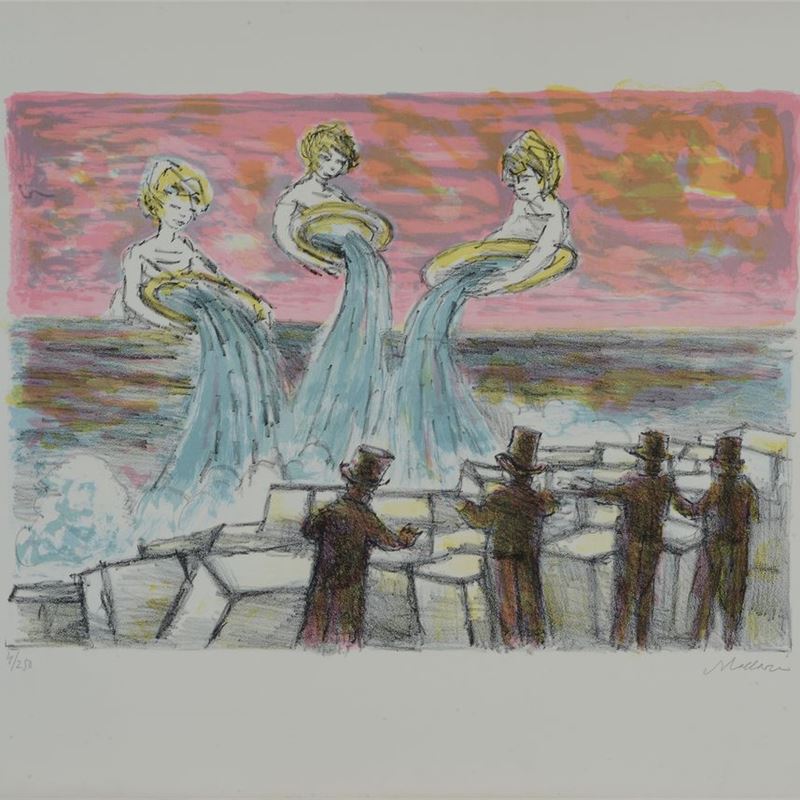 Mino Maccari - L'acqua e L'uomo