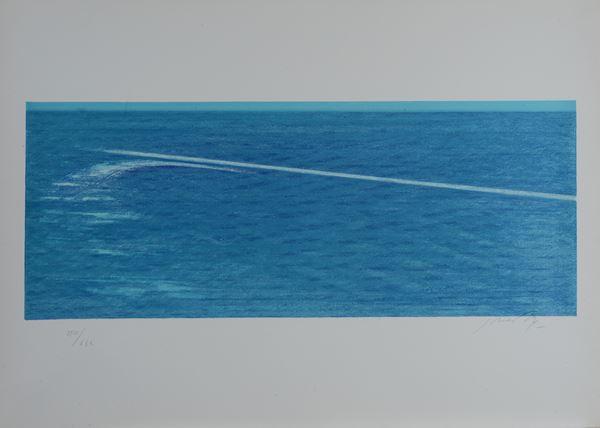 Piero Guccione - Water lines