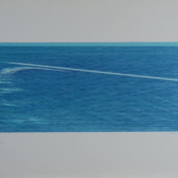 Piero Guccione - Linee dell'acqua