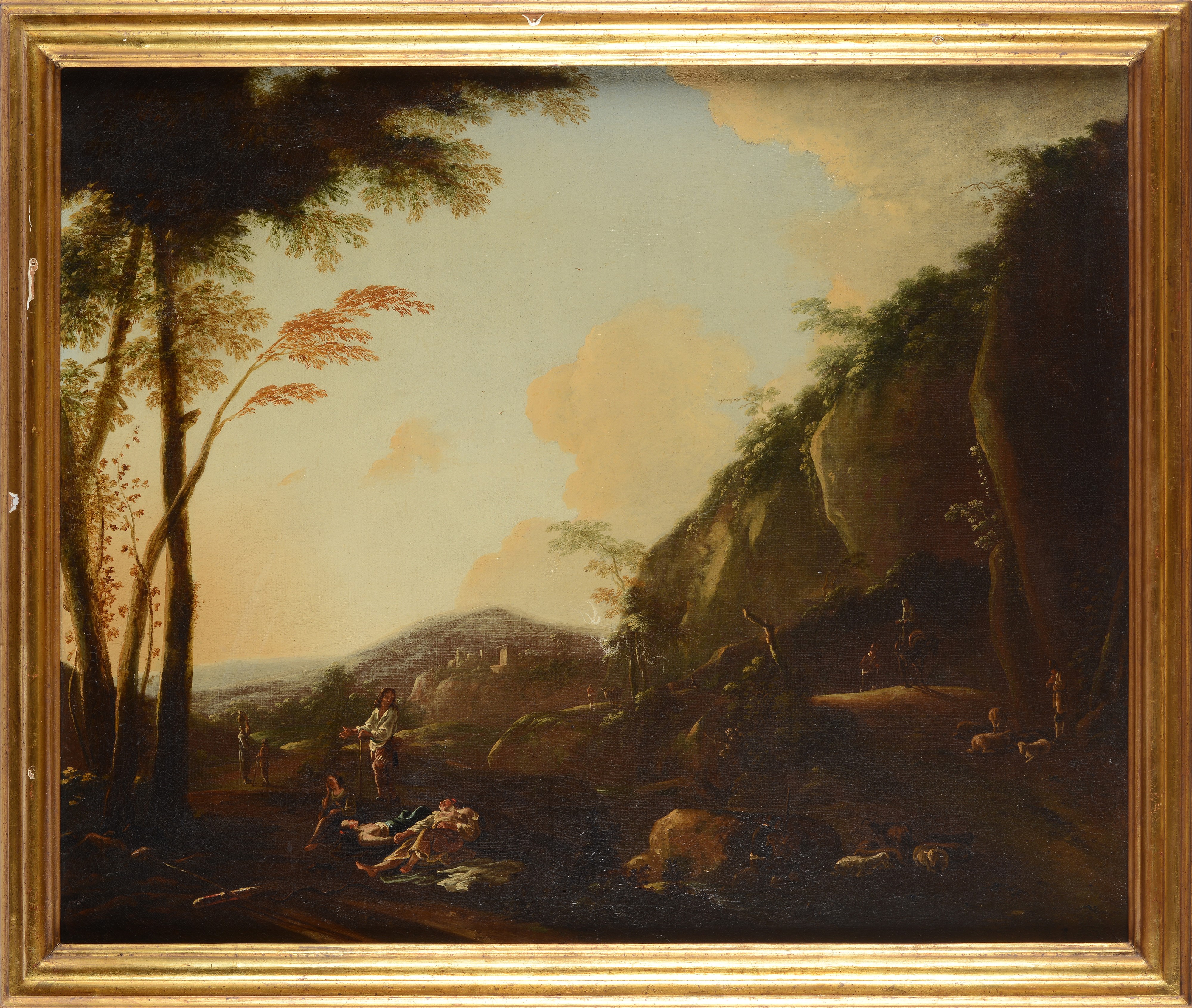 Paesaggio con figure