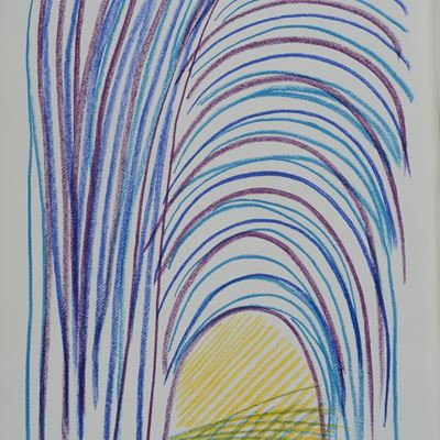 Tunnel in Bleu