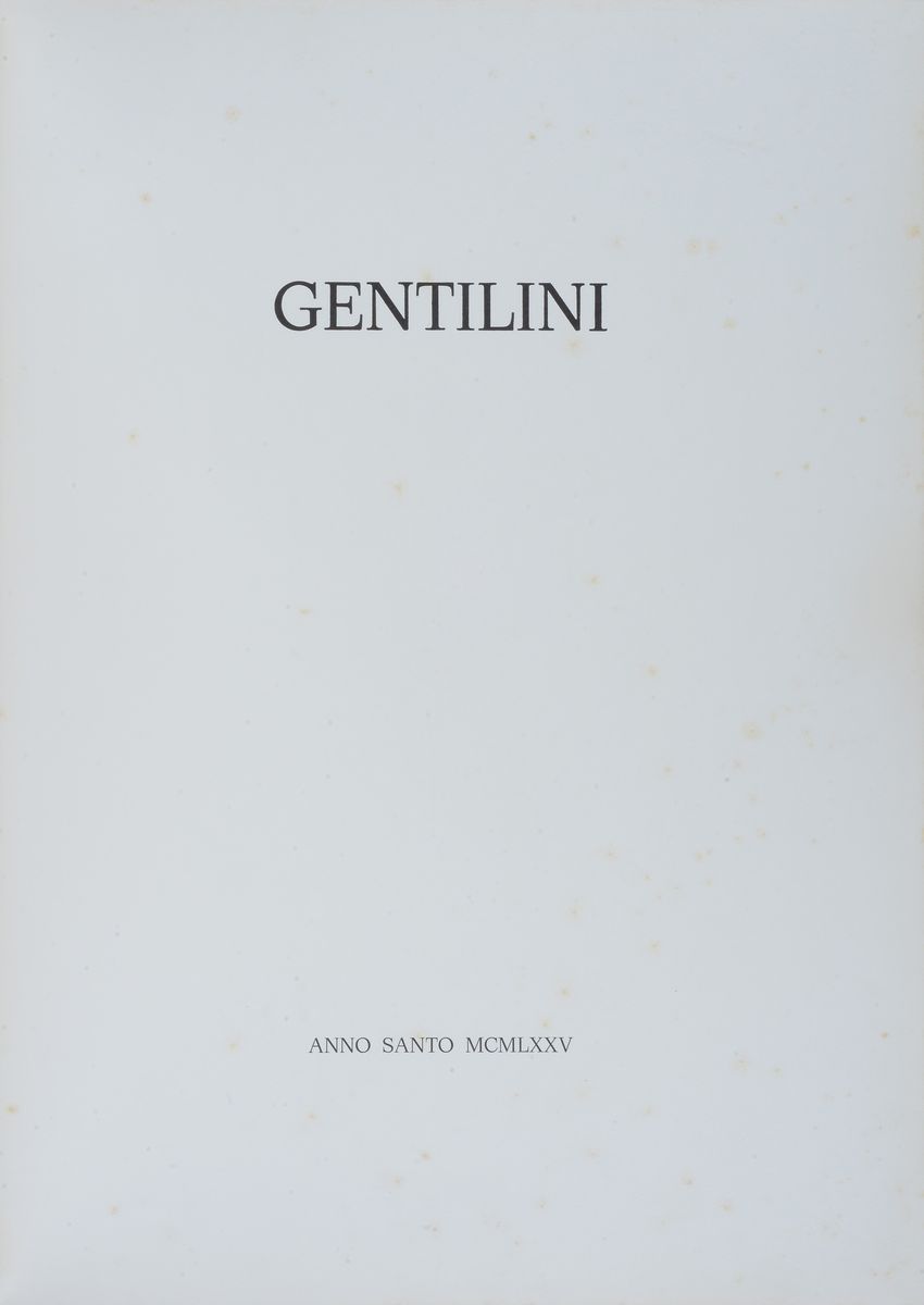 Franco Gentilini - Cartella - Basilica di San Pietro