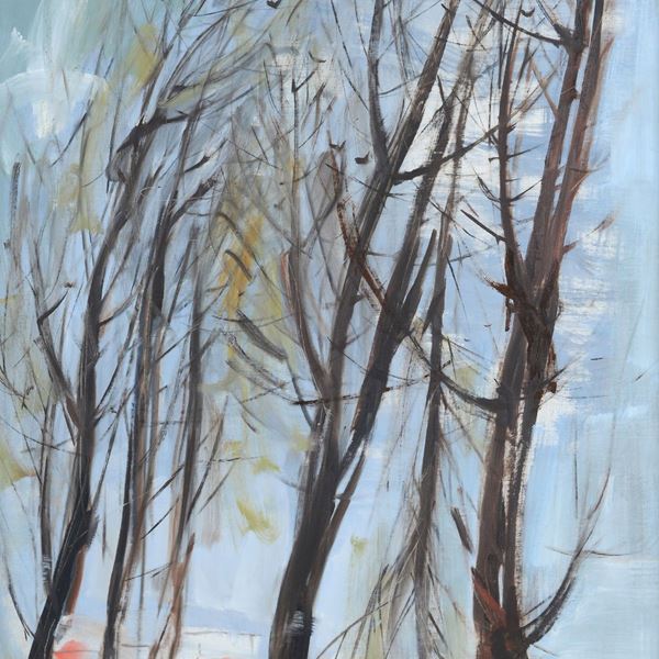 Luigi Spazzapan - Landscape with trees
