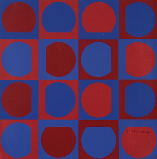 Victor Vasarely - Senza titolo