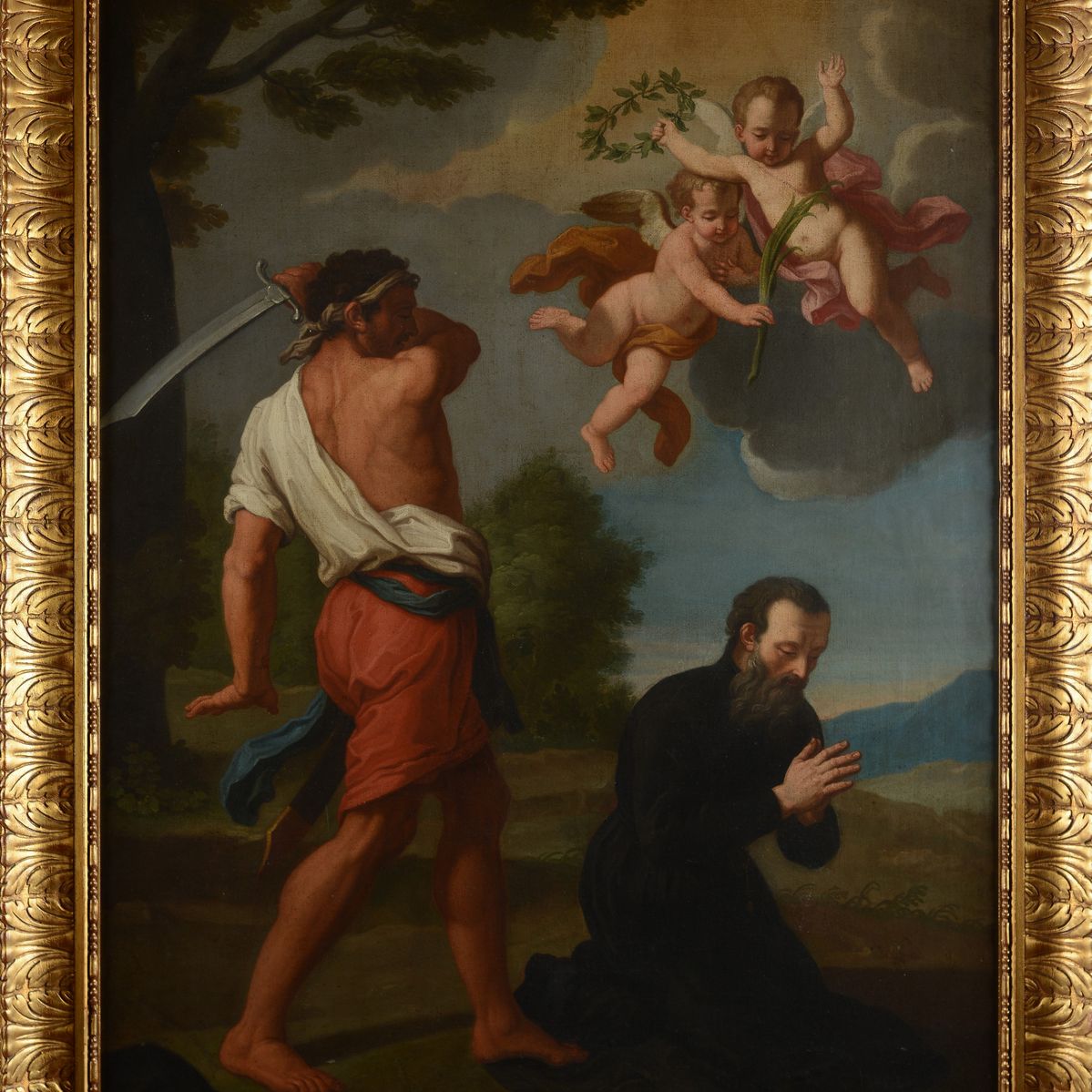Scuola Italia Centrale, XVIII Sec. - Martirio di Santo Gesuita