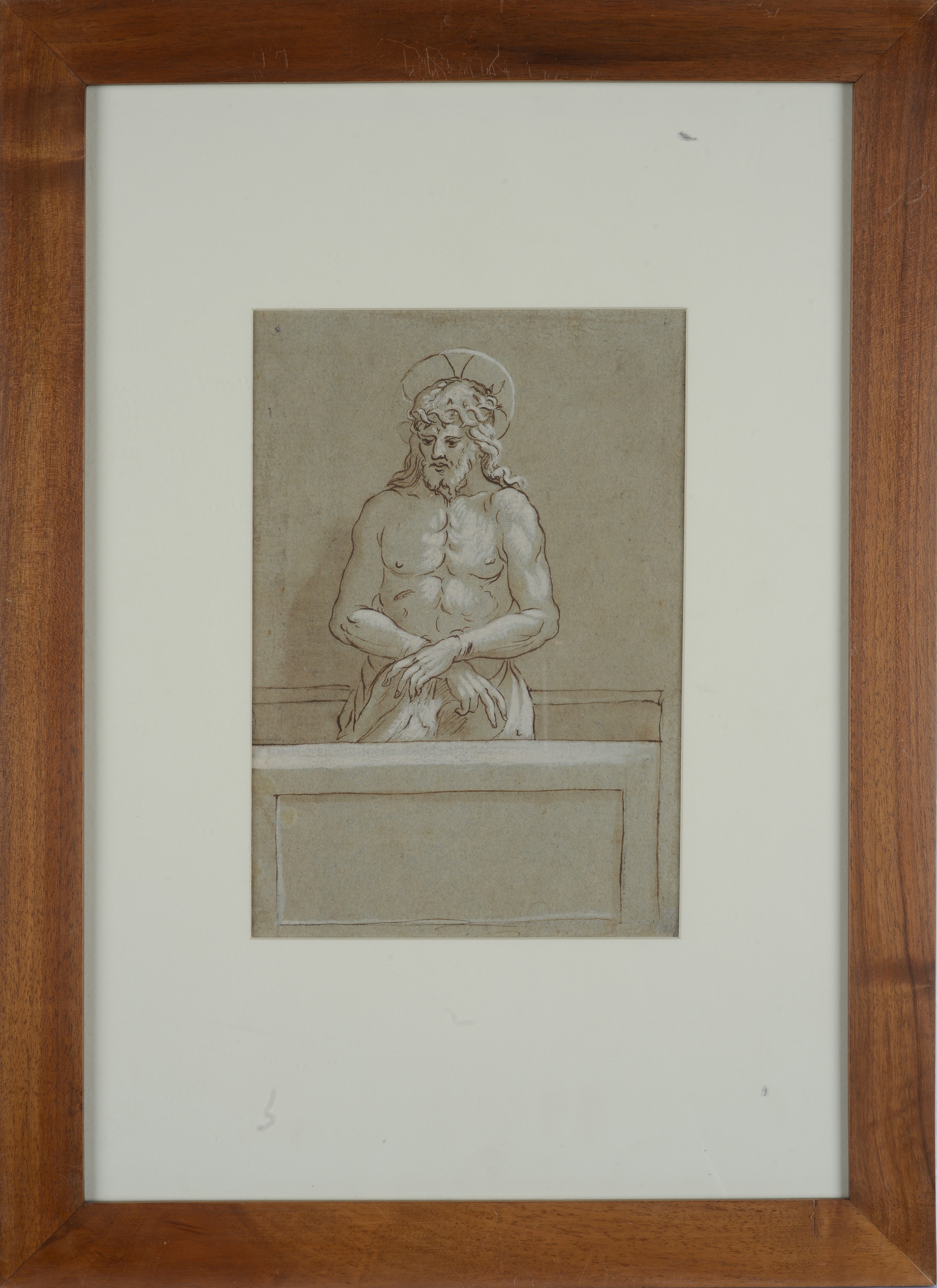 Scuola Toscana, XVI Sec. - Cristo Risorto nel Sepolcro