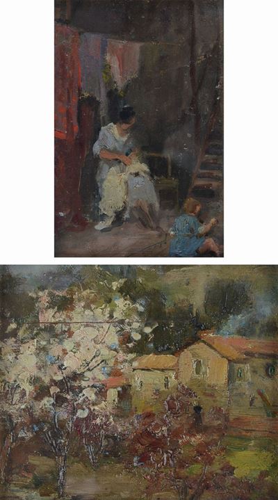 Coppia di Dipinti