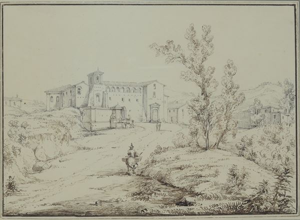 Scuola Italia Meridionale, XVIII - XIX sec. - Paesaggio