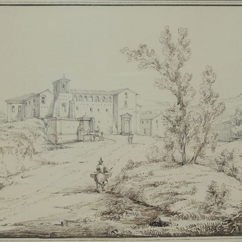 Scuola Italia Meridionale, XVIII - XIX Sec. - Paesaggio
